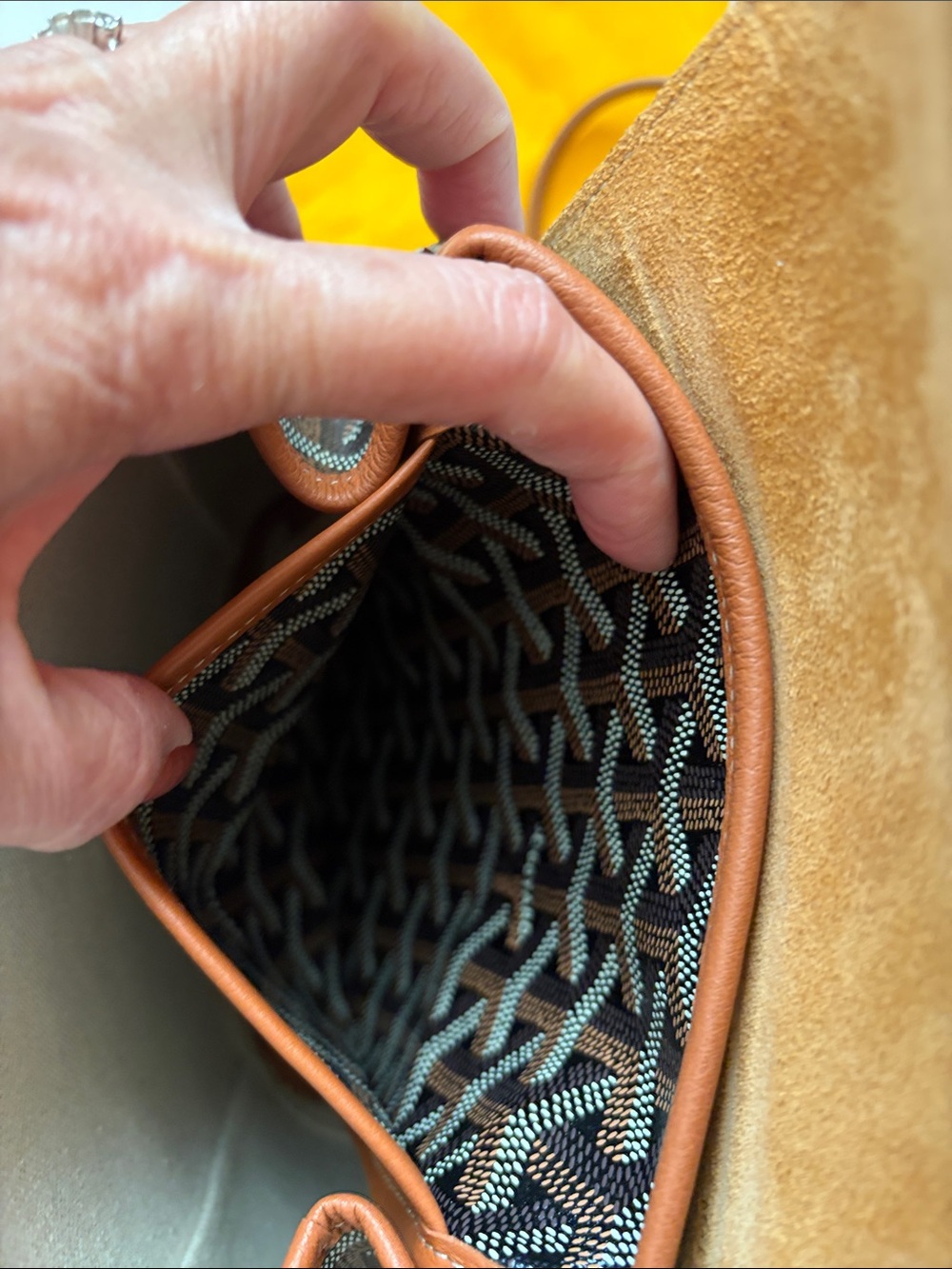 Goyard Brown Mini Alpin Backpack - Picture 5 of 12
